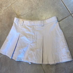 Abercrombie & Fitch Khaki Pleated Skort! Medium
